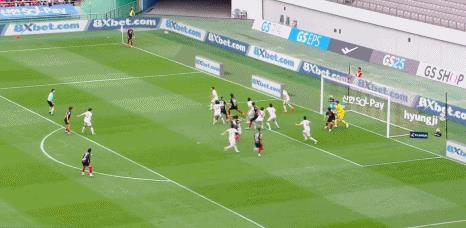 Hiệp 1 K League: Lucas bỏ lỡ cơ hội ngon ăn nhưng phá vỡ thế bế tắc, đối thủ chỉ có 1 cú sút, Seoul tạm dẫn Suwon 1-0