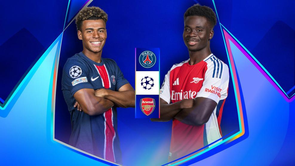 Dự đoán chính thức đội hình ra sân của Paris vs Arsenal ở Champions League: Dembele ổn, Saka và K77 có tên trong danh sách