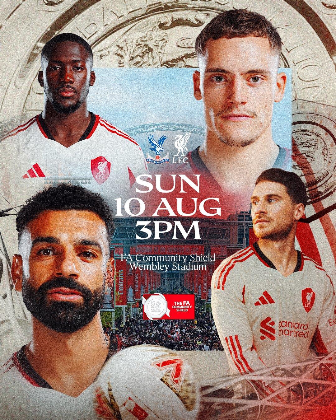 Liverpool phát hành poster Community Shield: Wirtz, Salah và những người khác thi đấu