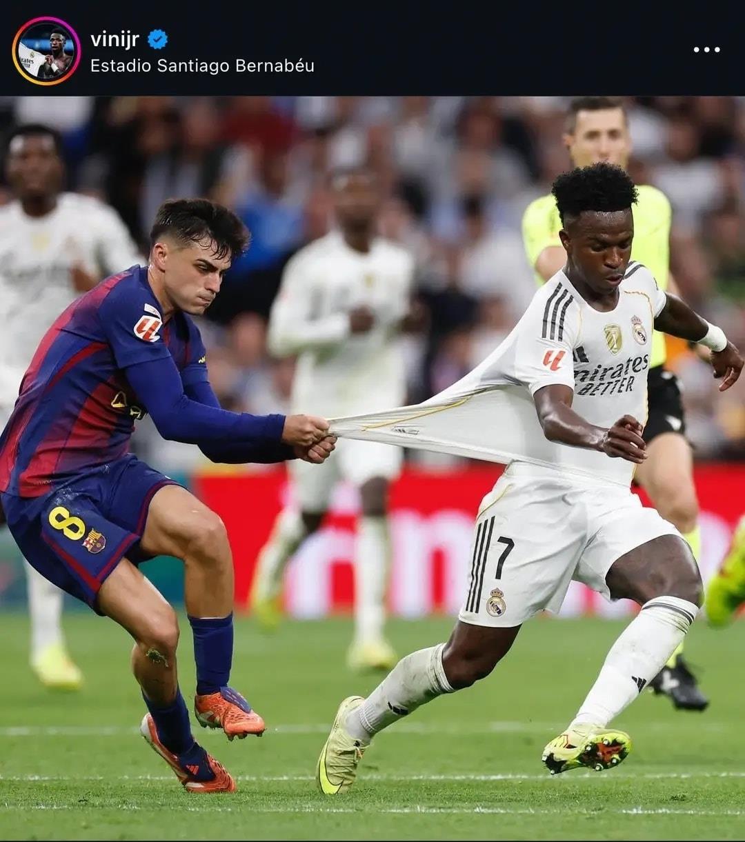 Phía sau nụ cười chiến thắng của Real Madrid là cơn giận của Vinicius Jr