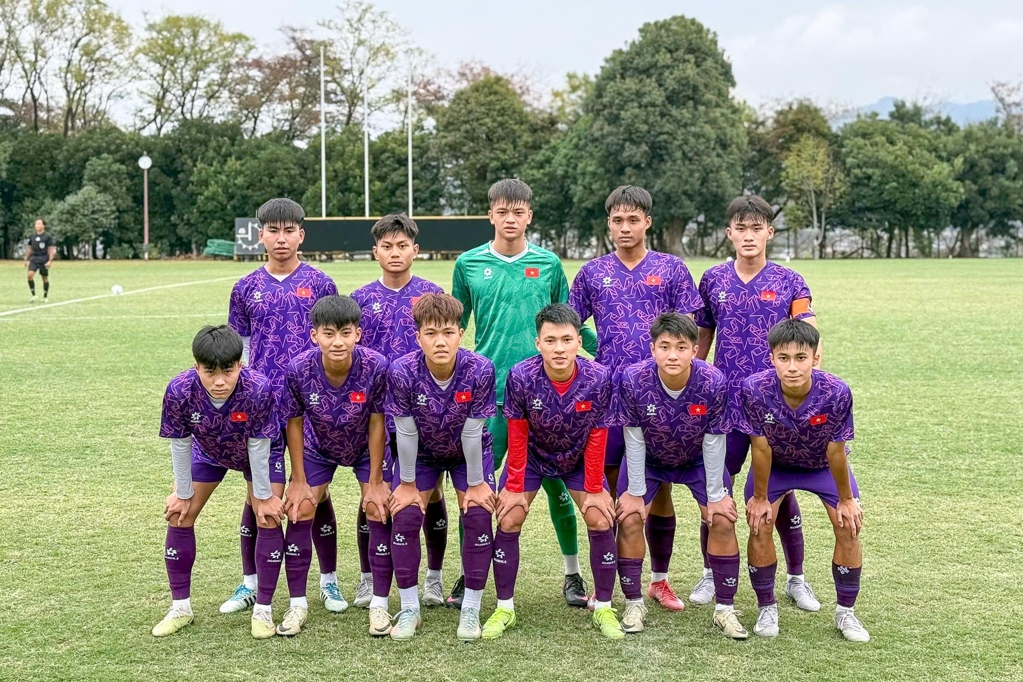 U17 Viet Nam khep lai chuyen tap huan Nhat Ban